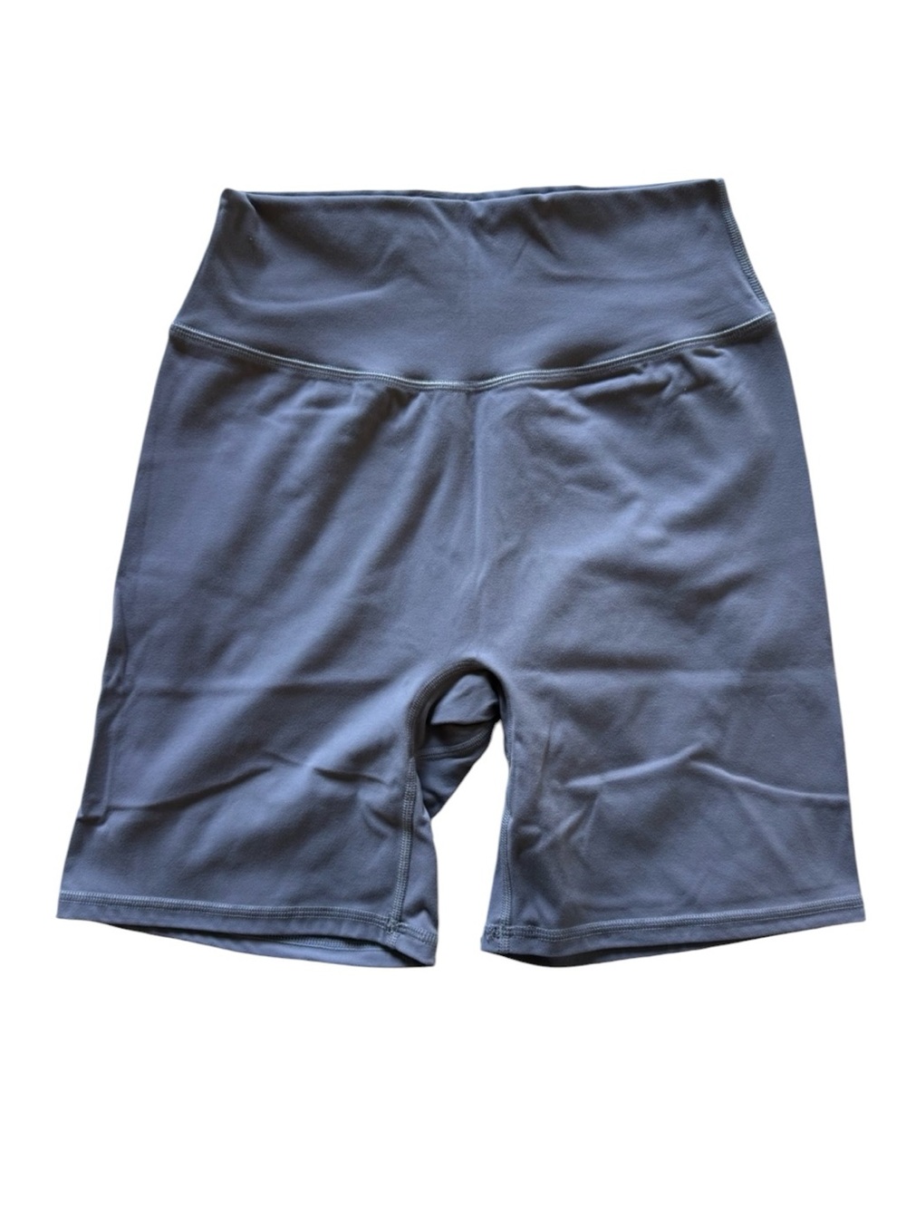 Gray Women's High-Waisted Shorts